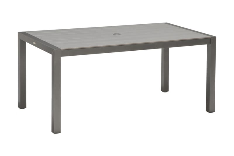 Solana Matgrupp Utomhus 160 cm + 6 Positionsstolar - Grå - Utemöbler & utemiljö - Utegrupp - Matgrupp utomhus