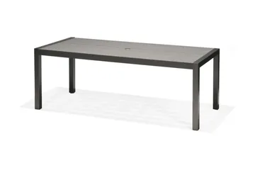 Solana Matgrupp Utomhus 201 cm + 6 Positionsstolar - Grå - Utemöbler & utemiljö - Utegrupp - Matgrupp utomhus