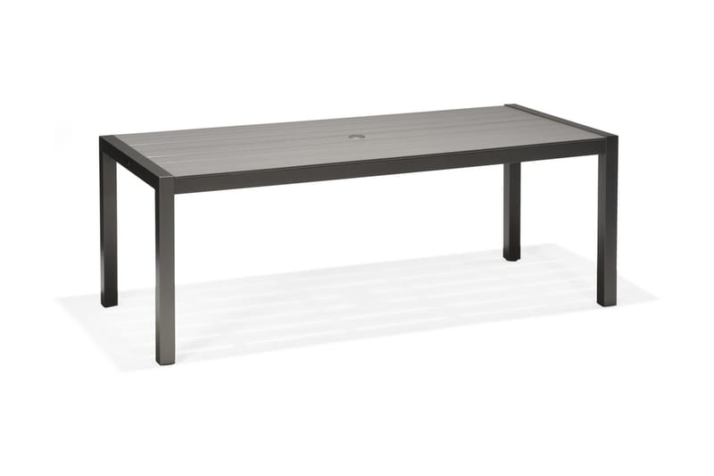 Solana Matgrupp Utomhus 201 cm + 8 Positionsstolar - Grå - Utemöbler & utemiljö - Utegrupp - Matgrupp utomhus