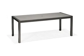 Solana Matgrupp Utomhus 201 cm + 8 Positionsstolar - Grå - Utemöbler & utemiljö - Utegrupp - Matgrupp utomhus