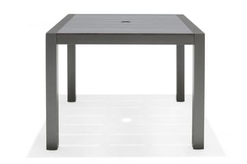 Solana Matgrupp Utomhus 88 cm + 4 Positionsstolar - Grå - Utemöbler & utemiljö - Utegrupp - Matgrupp utomhus