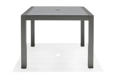 Solana Matgrupp Utomhus 88 cm + 4 Positionsstolar - Grå - Utemöbler & utemiljö - Utegrupp - Matgrupp utomhus