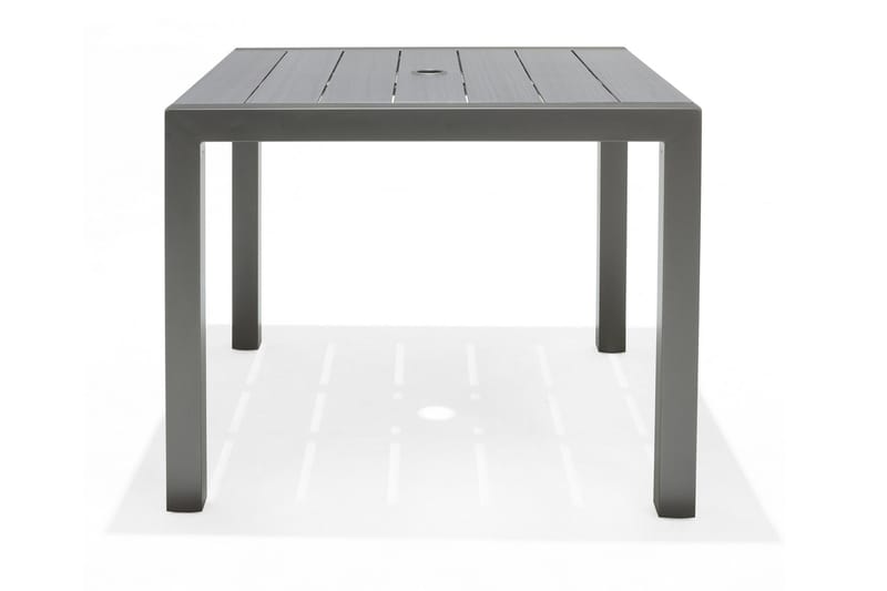 Solana Matgrupp Utomhus 88 cm + 4 Positionsstolar - Grå - Utemöbler & utemiljö - Utegrupp - Matgrupp utomhus