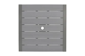 Solana Matgrupp Utomhus 88 cm + 4 Positionsstolar - Grå - Utemöbler & utemiljö - Utegrupp - Matgrupp utomhus