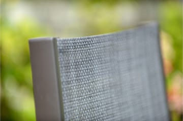 Solana Matgrupp Utomhus 88 cm + 4 Positionsstolar - Grå - Utemöbler & utemiljö - Utegrupp - Matgrupp utomhus