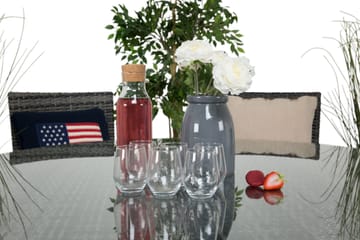 Thor Matgrupp Ø140+6 Thor Stolar - Grå/Grå - Utemöbler & utemiljö - Utegrupp - Matgrupp utomhus