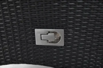 Thor Matgrupp Utomhus 140 + 4 Jenny Ställbar Fåtölj - Svart/Svart - Utemöbler & utemiljö - Utegrupp - Matgrupp utomhus