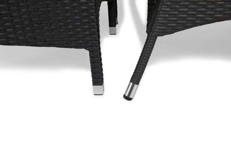 Thor Matgrupp Utomhus 140 + 4 Thor Fåtölj - Svart/Svart - Utemöbler & utemiljö - Utegrupp - Matgrupp utomhus