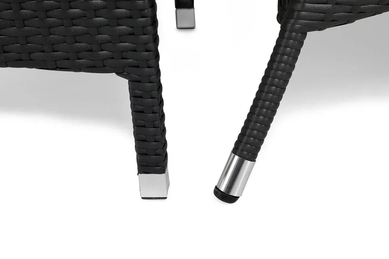 Thor Matgrupp Utomhus 140 + 6 Thor Fåtölj - Svart - Utemöbler & utemiljö - Utegrupp - Matgrupp utomhus