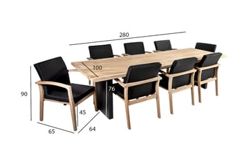 Trädgårdset Royal - Utemöbler & utemiljö - Utegrupp - Matgrupp utomhus