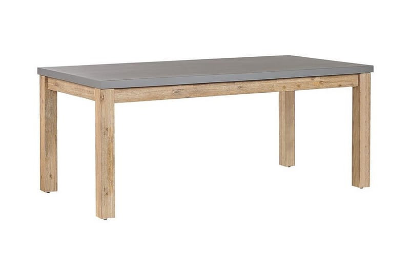 Trädgårdsmöbelset av Utebord och 2 Bänkar Utomhus grå OSTUNI - Grå - Utemöbler & utemiljö - Utegrupp - Matgrupp utomhus