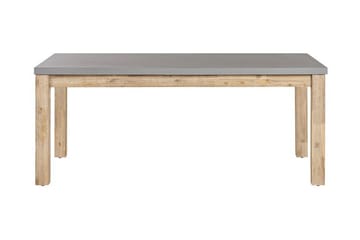 Trädgårdsmöbelset av Utebord och 2 Bänkar Utomhus grå OSTUNI - Grå - Utemöbler & utemiljö - Utegrupp - Matgrupp utomhus