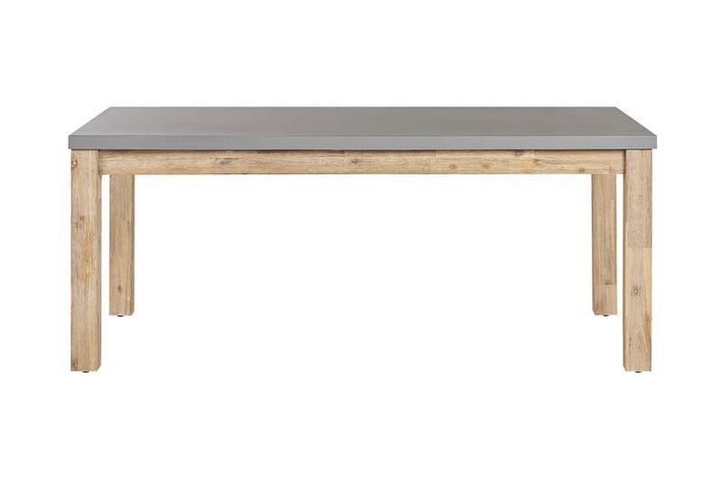 Trädgårdsmöbelset av Utebord och 2 Bänkar Utomhus grå OSTUNI - Grå - Utemöbler & utemiljö - Utegrupp - Matgrupp utomhus