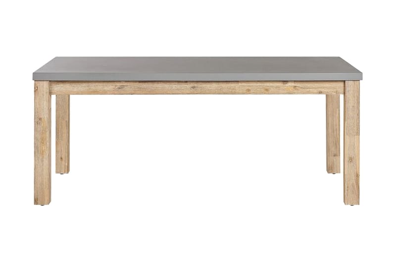 Trädgårdsmöbelset av Utebord och 6 Utestolar grå OSTUNI - Grå - Utemöbler & utemiljö - Utegrupp - Matgrupp utomhus