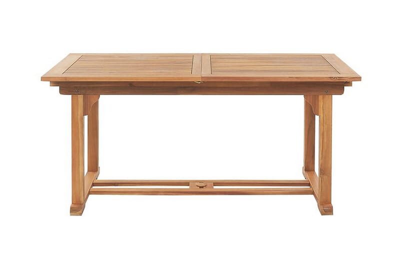 Trädgårdsmöbelset av Utebord och 6 Utestolar JAVA - Trä/natur - Utemöbler & utemiljö - Utegrupp - Matgrupp utomhus