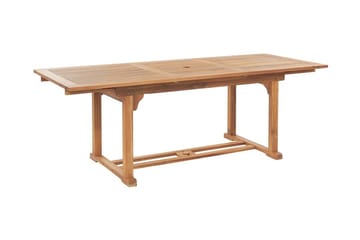 Trädgårdsmöbelset av Utebord och 6 Utestolar JAVA - Trä/natur - Utemöbler & utemiljö - Utegrupp - Matgrupp utomhus