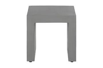 Trädgårdsmöbelset av Utebord och 6 Utestolar TARANTO - Grå - Utemöbler & utemiljö - Utegrupp - Matgrupp utomhus