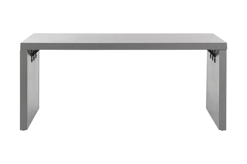 Trädgårdsmöbelset av Utebord och 6 Utestolar TARANTO - Grå - Utemöbler & utemiljö - Utegrupp - Matgrupp utomhus