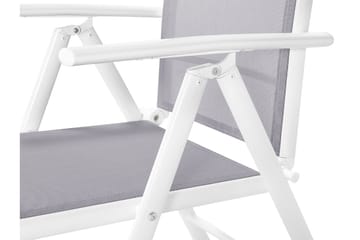 Trädgårdsmöbelset Med Utebord+6 Utestolar Catania - Grå - Utemöbler & utemiljö - Utegrupp - Matgrupp utomhus