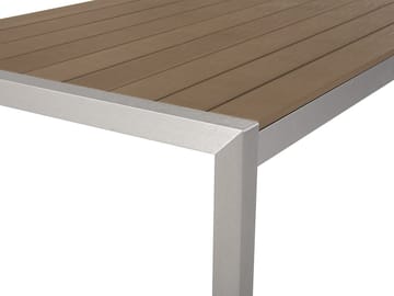 Trädgårdsmöbelset Med Utebord+6 Utestolar Vernio - Trä|Natur - Utemöbler & utemiljö - Utegrupp - Matgrupp utomhus