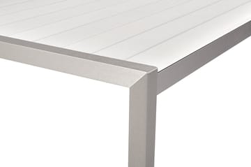 Trädgårdsmöbelset Med Utebord+6 Utestolar Vernio - Vit - Utemöbler & utemiljö - Utegrupp - Matgrupp utomhus