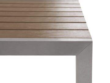 Trädgårdsmöbelset Med Utebord+Bänk Utomhus Nardo - Trä|Natur - Utemöbler & utemiljö - Utegrupp - Matgrupp utomhus