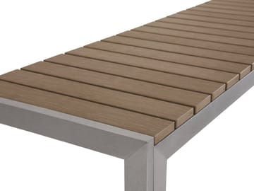 Trädgårdsmöbelset Med Utebord+Bänk Utomhus Nardo - Trä|Natur - Utemöbler & utemiljö - Utegrupp - Matgrupp utomhus
