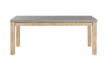 Trädgårdsset av Utebord 2 Bänkar Utomhus och 2 Utestolar OSTUNI - Grå - Utemöbler & utemiljö - Utegrupp - Matgrupp utomhus