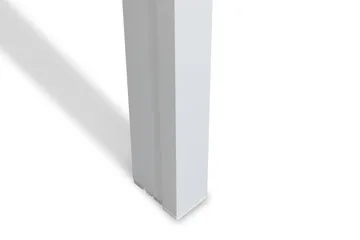 Tunis Matgrupp 205x90 + 6 Maggie Positionsstol - Vit/Grå - Utemöbler & utemiljö - Utegrupp - Matgrupp utomhus