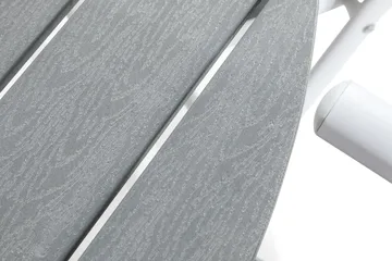 Tunis Matgrupp Utomhus 140 Rund + 6 Maggie Positionsstol - Vit/Grå - Utemöbler & utemiljö - Utegrupp - Matgrupp utomhus