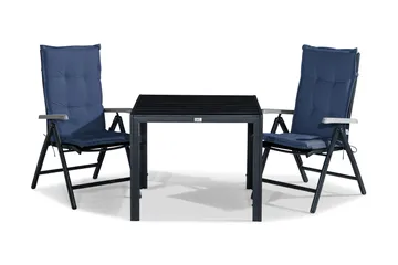 Blå Dynor - Svart,Ljusgrå