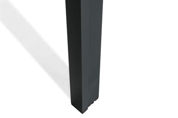 Tunis Matgrupp Utomhus 90x90 + 2 Stapelstolar - Svart - Utemöbler & utemiljö - Utegrupp - Matgrupp utomhus