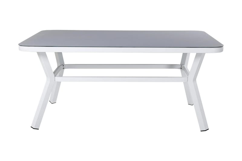 Virya Matgrupp 160cm + 4 Alina Matstolar Svart/Grå - Svart/Grå - Utemöbler & utemiljö - Utegrupp - Matgrupp utomhus