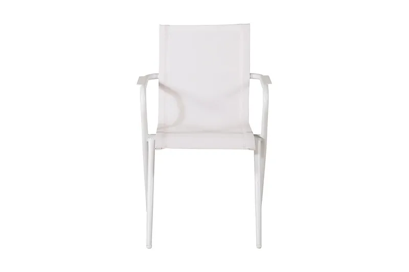 Virya Matgrupp 160cm + 4 Alina Matstolar Svart/Grå - Svart/Grå - Utemöbler & utemiljö - Utegrupp - Matgrupp utomhus