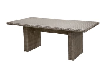 Wembley Matgrupp Utomhus 200cm + 6 Matstolar Utomhus - Natur/Brun - Utemöbler & utemiljö - Utegrupp - Matgrupp utomhus