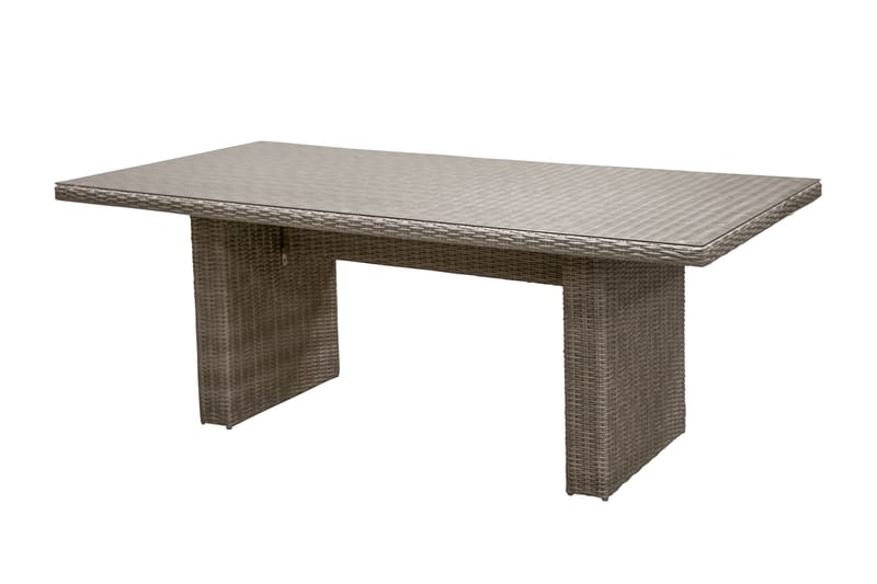 Wembley Matgrupp Utomhus 200cm + 6 Matstolar Utomhus - Natur/Brun - Utemöbler & utemiljö - Utegrupp - Matgrupp utomhus