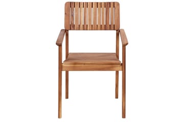 Matsalsset Agello Ljus trä/beige, 4-Sits, Ja - Ljus trä/beige, 4-Sits, Ja - Utemöbler & utemiljö - Utegrupp - Matgrupp utomhus