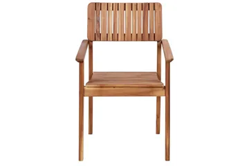 Matsalsset Agello Ljus trä/beige, 4-Sits, Ja - Ljus trä/beige, 4-Sits, Ja - Utemöbler & utemiljö - Utegrupp - Matgrupp utomhus