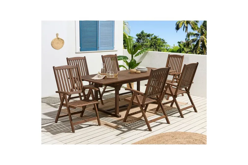 Matsalsset Amantea - Utemöbler & utemiljö - Utegrupp - Matgrupp utomhus