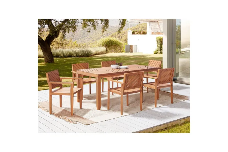 Matsalsset Baratti 6-Sits - 6-Sits - Utemöbler & utemiljö - Utegrupp - Matgrupp utomhus