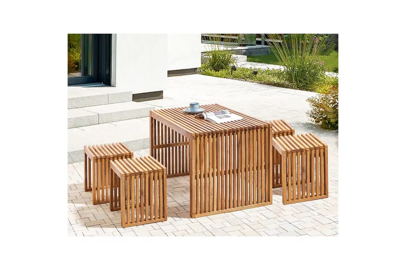 Matsalsset Bellano 4-Sits - 4-Sits - Utemöbler & utemiljö - Utegrupp - Matgrupp utomhus