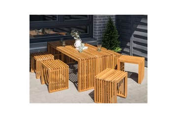 Matsalsset Bellano 6-Sits - 6-Sits - Utemöbler & utemiljö - Utegrupp - Matgrupp utomhus