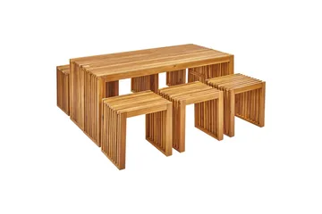 Matsalsset Bellano 6-Sits - 6-Sits - Utemöbler & utemiljö - Utegrupp - Matgrupp utomhus