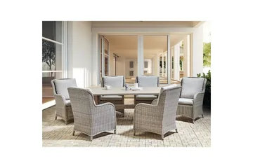 Matsalsset Cascais - Utemöbler & utemiljö - Utegrupp - Matgrupp utomhus