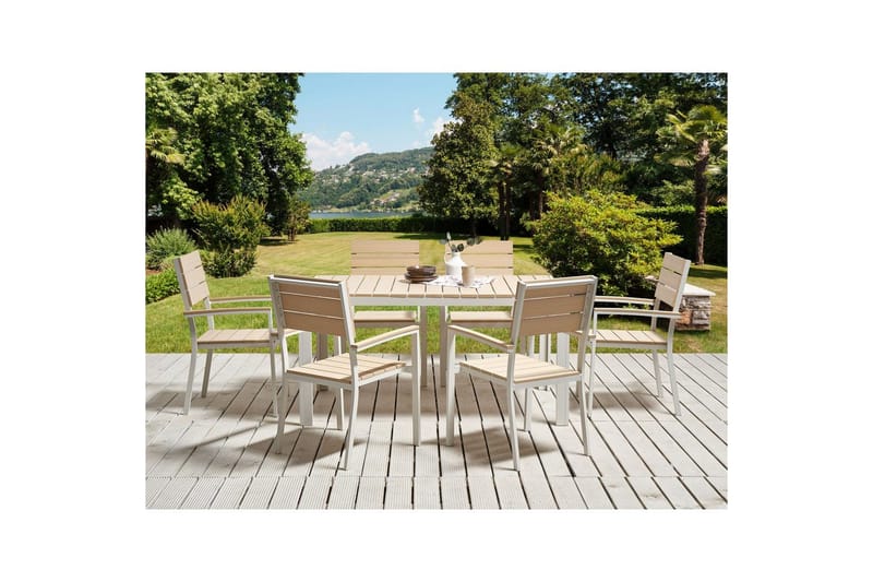 Matsalsset Como - Utemöbler & utemiljö - Utegrupp - Matgrupp utomhus