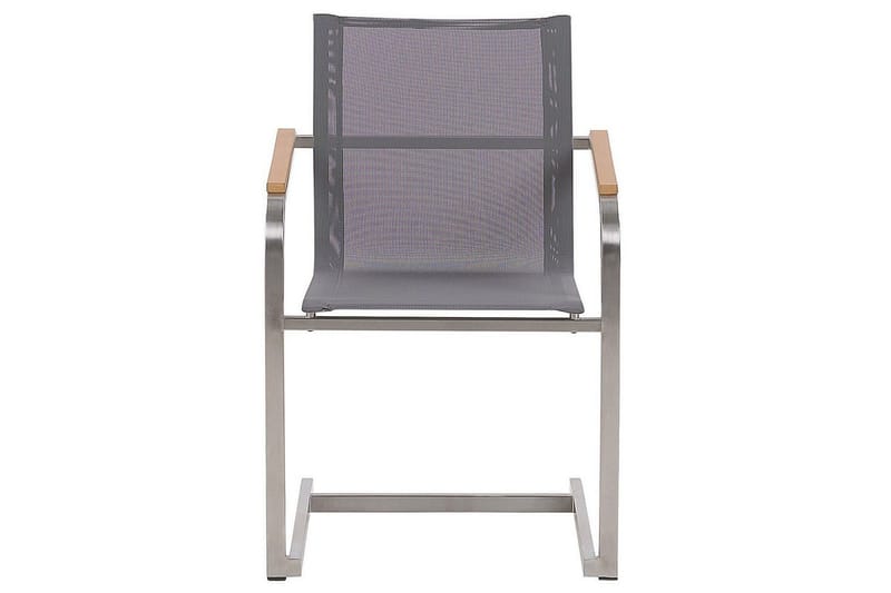 Matsalsset Cosoleto Grå/Silver, 4-Sits - Grå/Silver, 4-Sits - Utemöbler & utemiljö - Utegrupp - Matgrupp utomhus