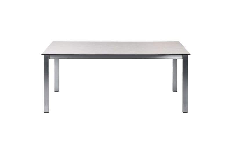 Matsalsset Cosoleto Vit/Beige/Silver, 4-Sits - Vit/Beige/Silver/4-Sits - Utemöbler & utemiljö - Utegrupp - Matgrupp utomhus