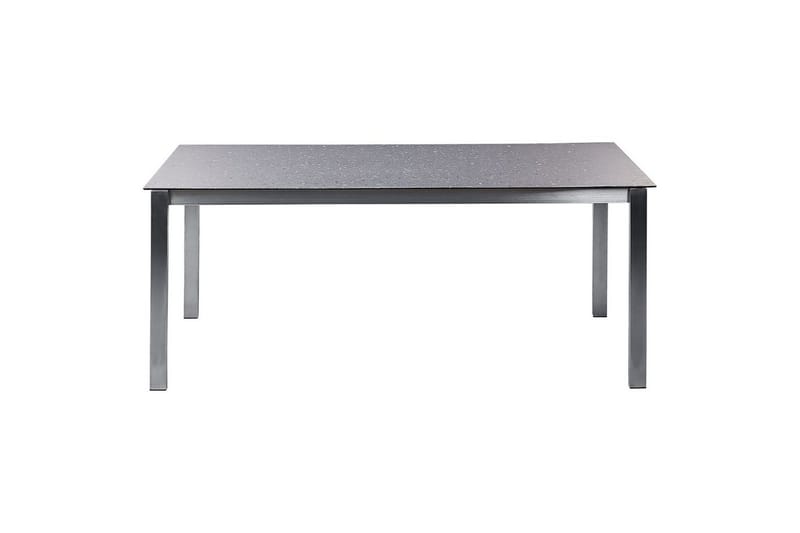 Matsalsset Cosoleto/Grosseto Svart/Silver, 6-Sits - Svart/Silver, 6-Sits - Utemöbler & utemiljö - Utegrupp - Matgrupp utomhus