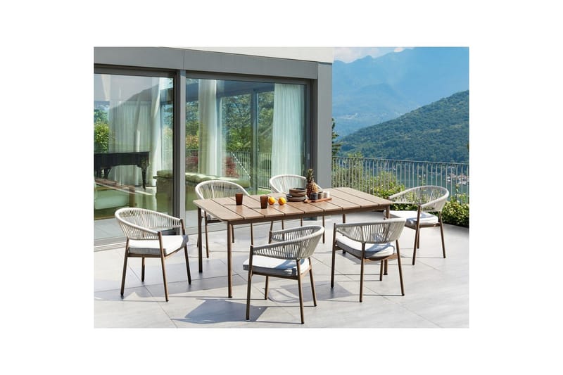 Matsalsset Flavia - Utemöbler & utemiljö - Utegrupp - Matgrupp utomhus