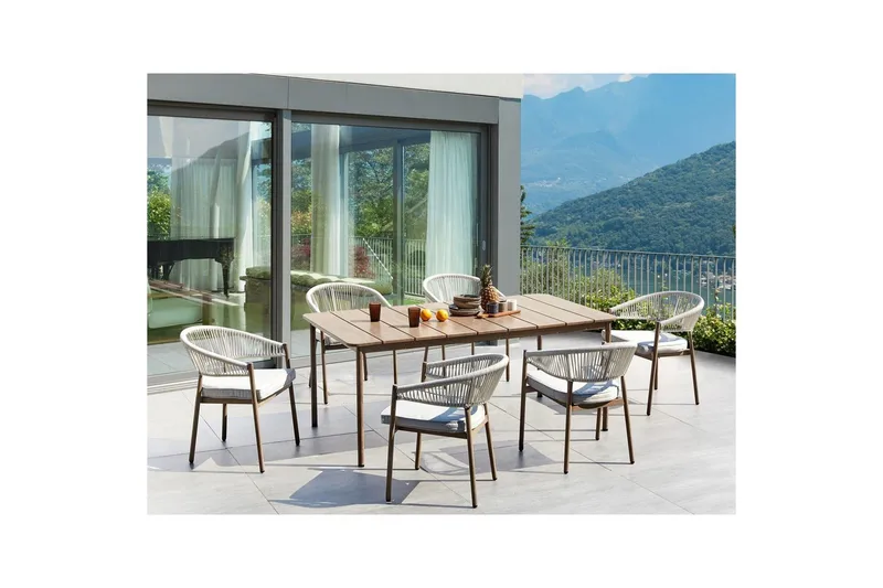 Matsalsset Flavia - Utemöbler & utemiljö - Utegrupp - Matgrupp utomhus